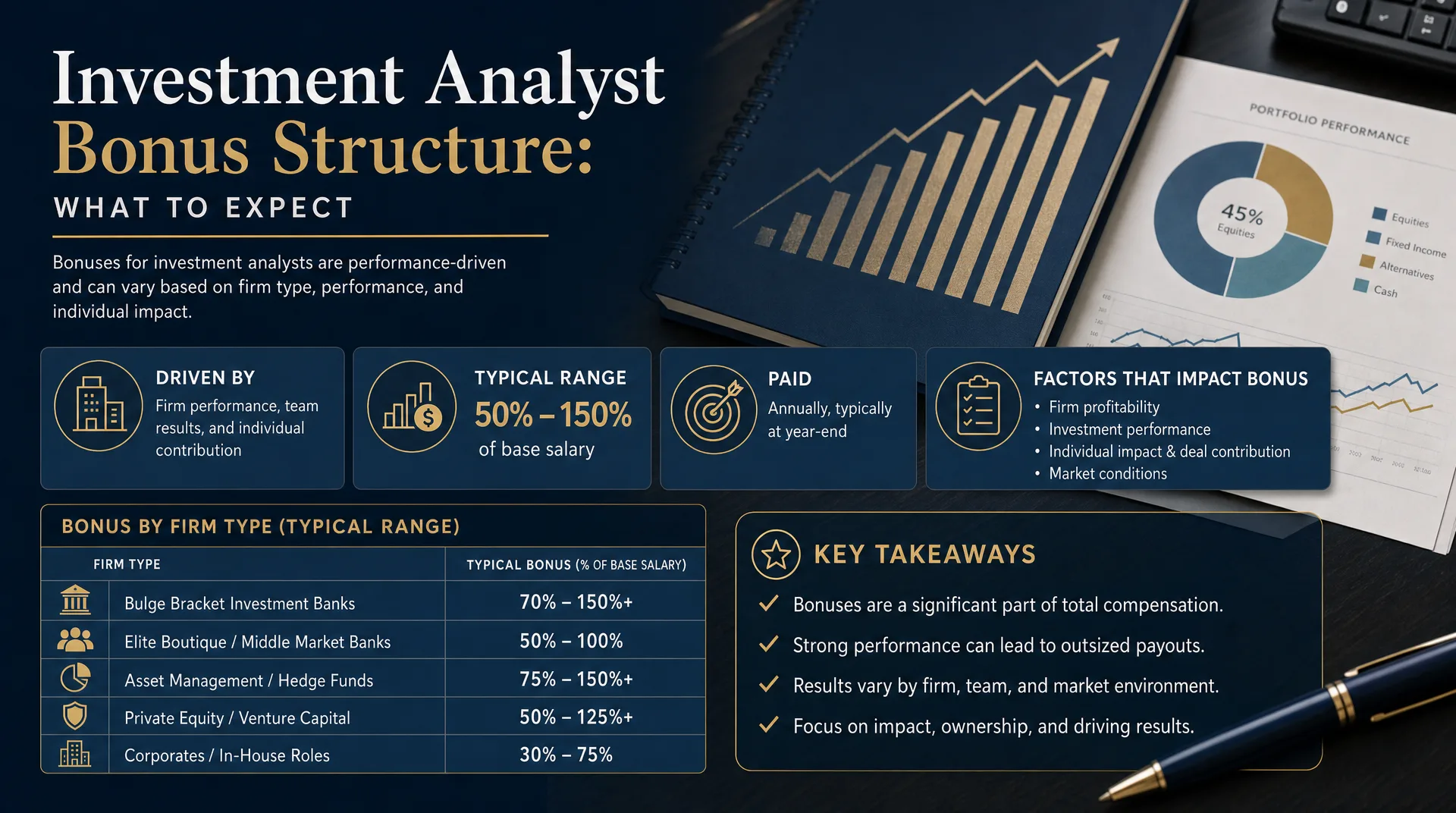 Investment Analyst Bonus Structure: What to Expect — illustrated data analysis guide from Corgage