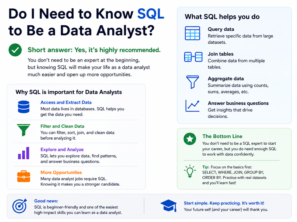 Do I Need to Know SQL to Be a Data Analyst? — data analysis guide from Corgage